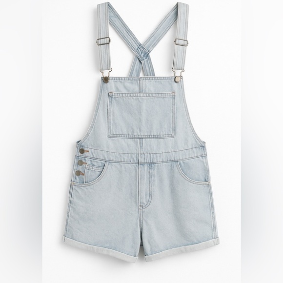 Promesa  Light Blue Denim Overalls size M - Picture 1 of 11